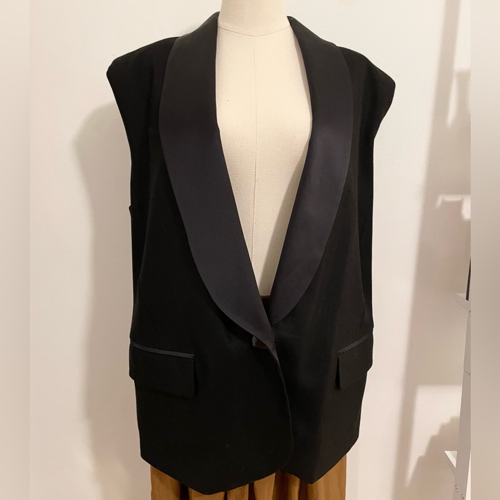 EUC Isabel Marant Oversized Black Vest
